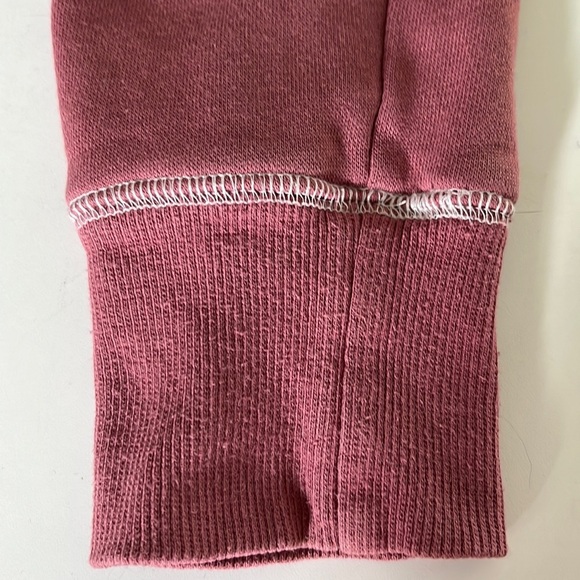 Mossy Oak    French Terry   Full zip Hoodie EUC   Dusty Rose/White    Size S - Picture 16 of 16